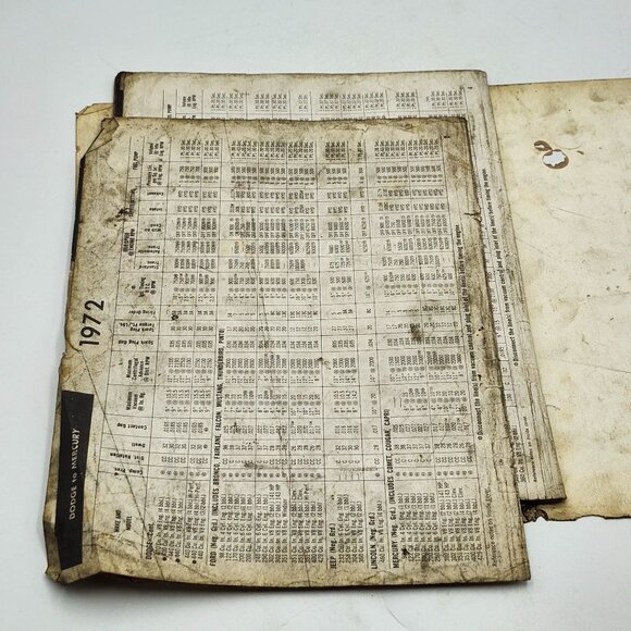 1972 Tune-Up Specifications Manual Passenger Cars Trucks NAPA Echlin Vintage - Picture 4 of 4